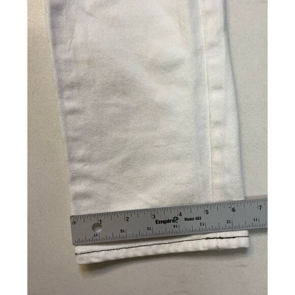 Tortoise Atrium Selvedge Denim Jeans Men Size 31 X 32 White Distressed - Picture 10 of 10